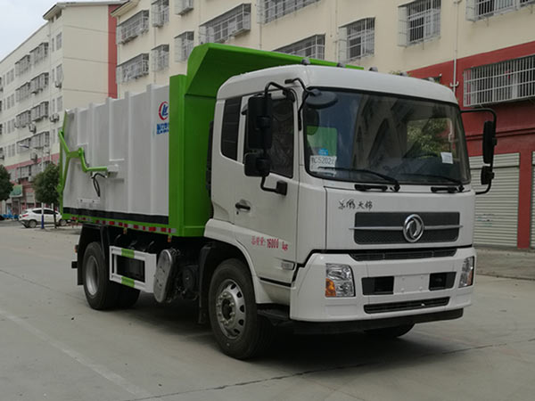 程力威牌CLW5161ZDJD6型壓縮式對(duì)接垃圾車(chē)